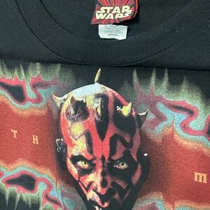 Star Wars Black and Red Darth Maul Tee
